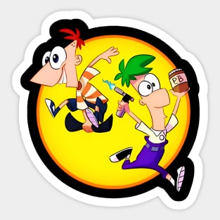 phineas and ferb Sticker